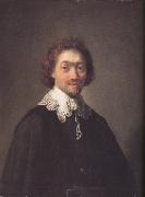 REMBRANDT Harmenszoon van Rijn Portrait fo Maurits Huygens (mk33) oil painting on canvas